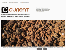 Tablet Screenshot of curient-sa.com